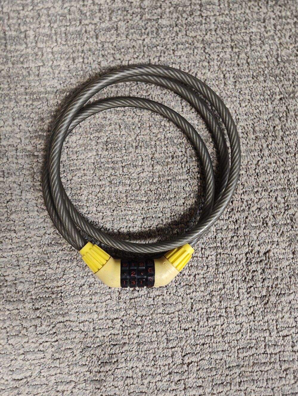 Kryptonite Combination Cable Bicycle Bike Lock